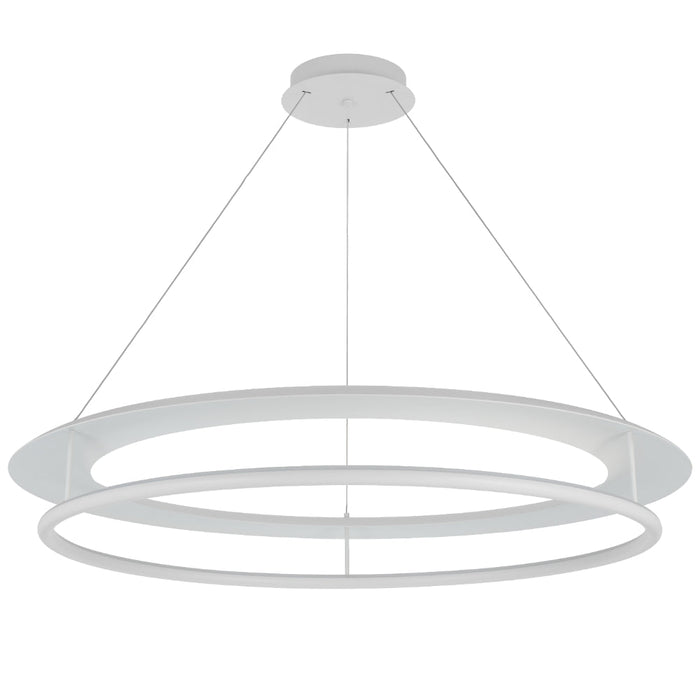 Ariva LED 1060mm Pendant Light 46W Tri Colour White - ARIVA PE106-WH