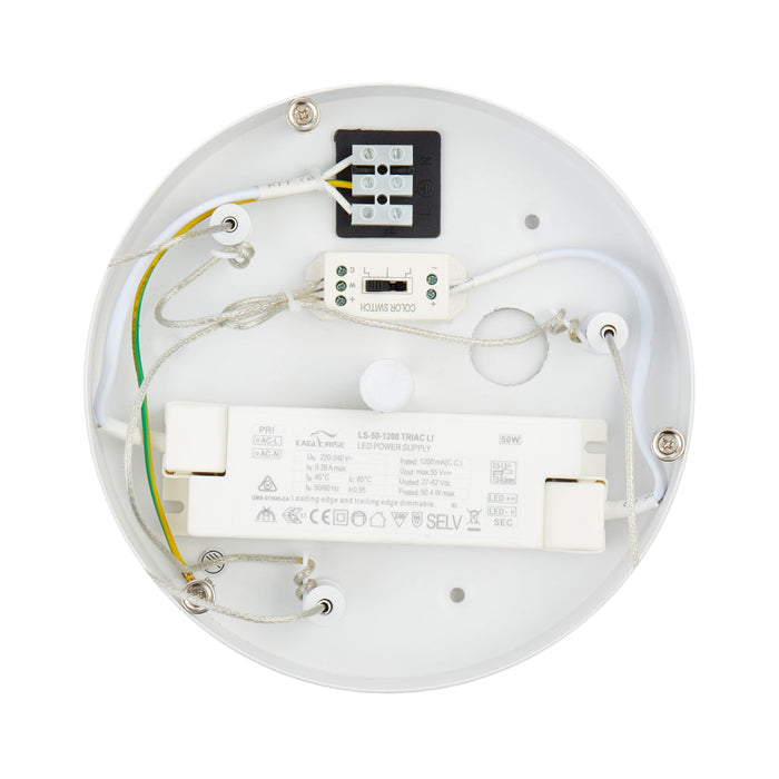 Ariva LED 1060mm Pendant Light 46W Tri Colour White - ARIVA PE106-WH