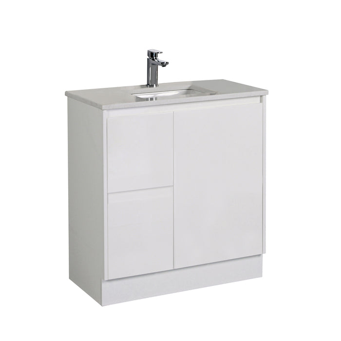 Alice 750mm/L Floorstanding Crystal Ceramic Top - CA03-750L-CT28