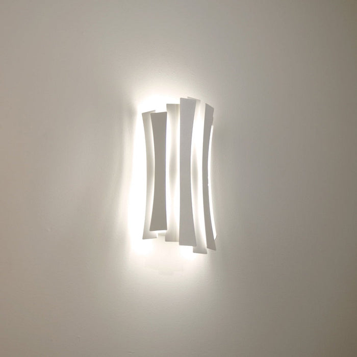 Bagota Up & Down Wall Light White Metal 3CCT - BAGOTA