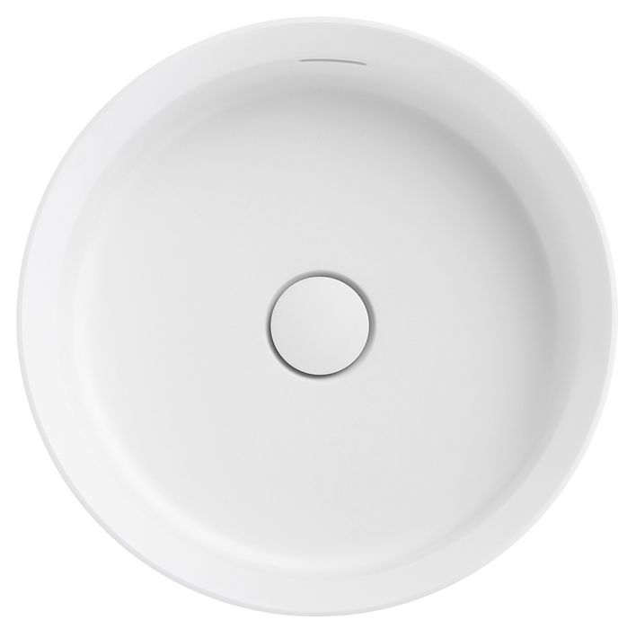 Thyra Above Counter Basins Matte White - BAS-383812-MW