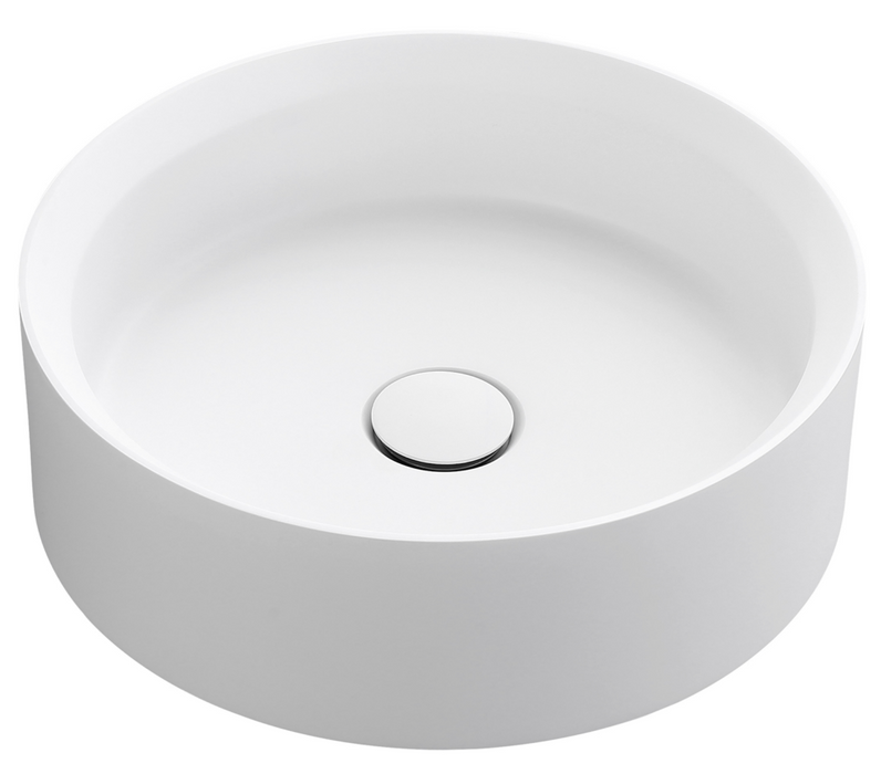 Thyra Above Counter Basins Matte White - BAS-383812-MW