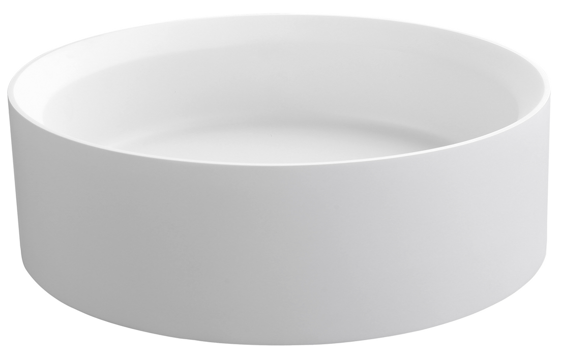 Thyra Above Counter Basins Matte White - BAS-383812-MW