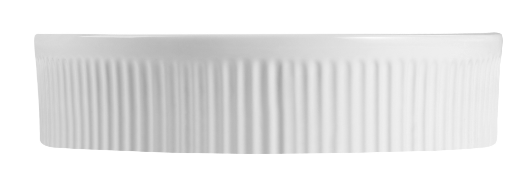 Aimee Above Counter Basin White - BAS-FL41-10