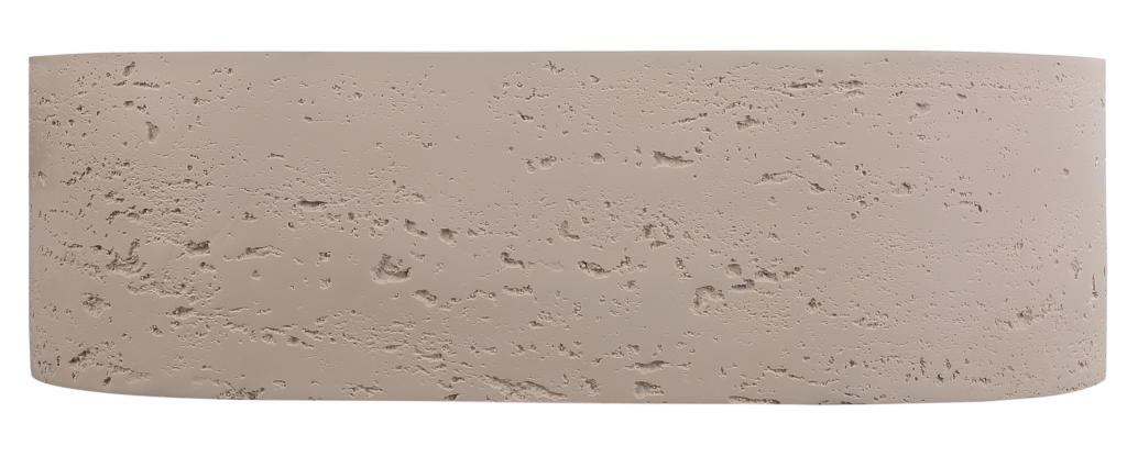 Elysia Right Hand Above Counter Basins Latte - BAS-R-502715-LAT