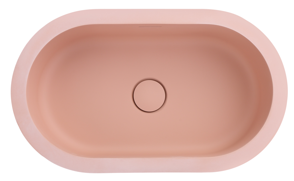 Doros Undermount Basin Rose - BAS-U-OV-533216-ROS