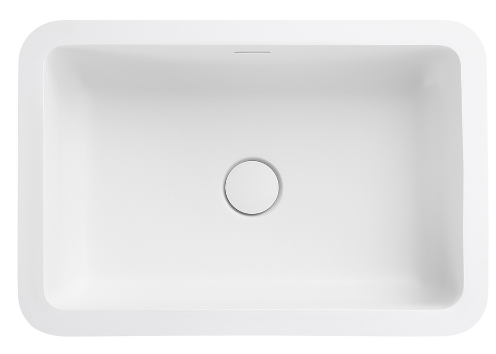 Thalios Undermount Basin Matte White - BAS-U-S-533616-MW