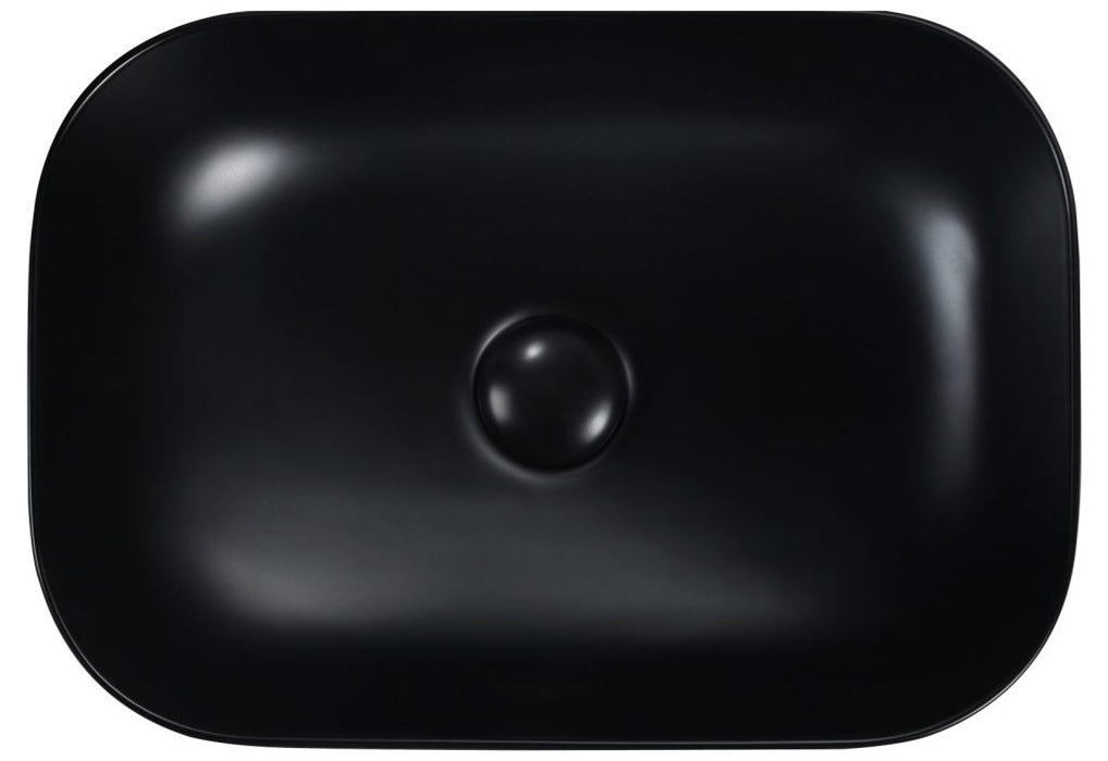 Lina 460mm Above Counter Basin Black - BASL-463213.5-BLK