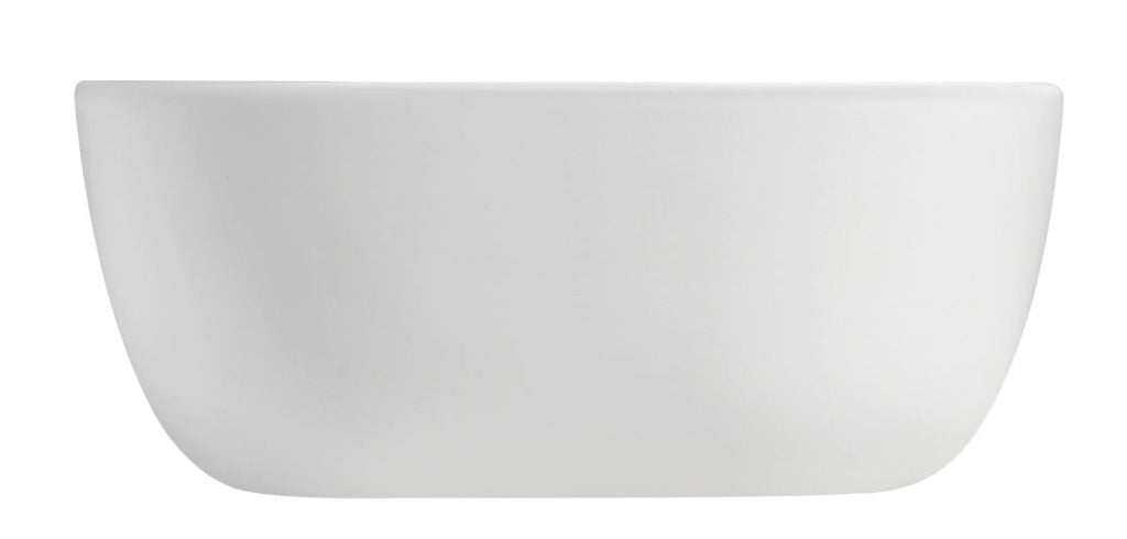 Lina 460mm Above Counter Basin Matte White - BASL-463213.5-MW
