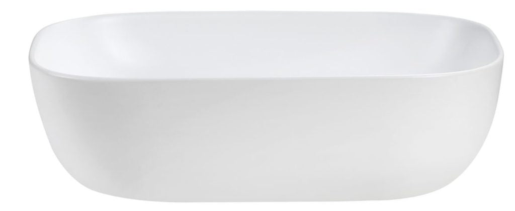 Lina 460mm Above Counter Basin Matte White - BASL-463213.5-MW