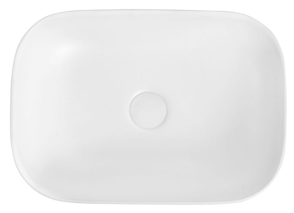 Lina 460mm Above Counter Basin Matte White - BASL-463213.5-MW