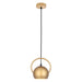 Buy Pendant Lights Australia Bella Pendant Light Matte Gold Iron - BELLA3