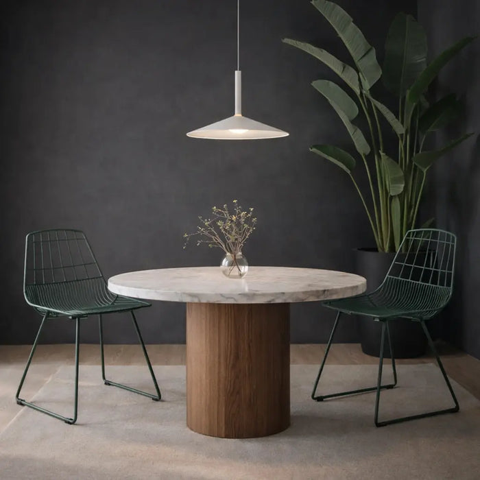 Benito Small LED Pendant Light 8W 3CCT Black - BENITO PE32-BKWH