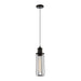 Buy Mini Pendants Australia Blackband 1 Light Black Iron Tubular Cage Pendant - BLACKBAND3