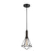 Buy Pendant Lights Australia Blackband 1 Light Black Large Diamond Cage Pendant - BLACKBAND6