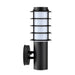 Buy Exterior Wall Lights Australia Borda Exterior Louvred Wall Light 304 Stainless Steel Black IP44 - BORDA1