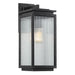Buy Exterior Wall Lights Australia Boulevard Exterior Wall Light H460mm Antique Black Aluminium - 1000822