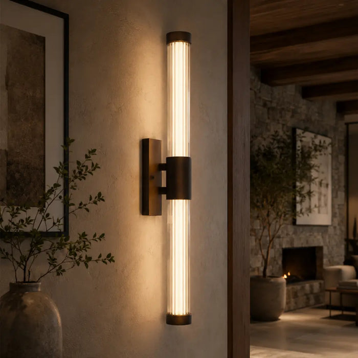Bremen Twin LED Vanity Light 12W Tri Colour Bronze - BREMEN WB2-BZ3C