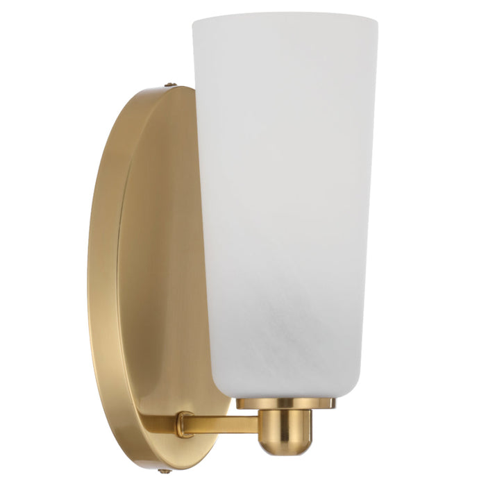 Brevan Wall Light Antique Gold & Alabastro - BREVAN WB1-AGMB