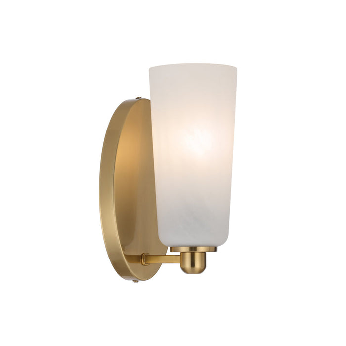 Brevan Wall Light Antique Gold & Alabastro - BREVAN WB1-AGMB