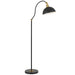 Buy Floor Lamps Australia Brevik Floor Lamp Black / Satin - BREVIK FL-BK