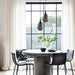 Buy Pendant Lights Australia Interior Wine Glass Shape 1 Light Pendant Black Smoke - BROTE2