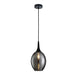 Buy Pendant Lights Australia Interior Wine Glass Shape 1 Light Pendant Black Smoke - BROTE2