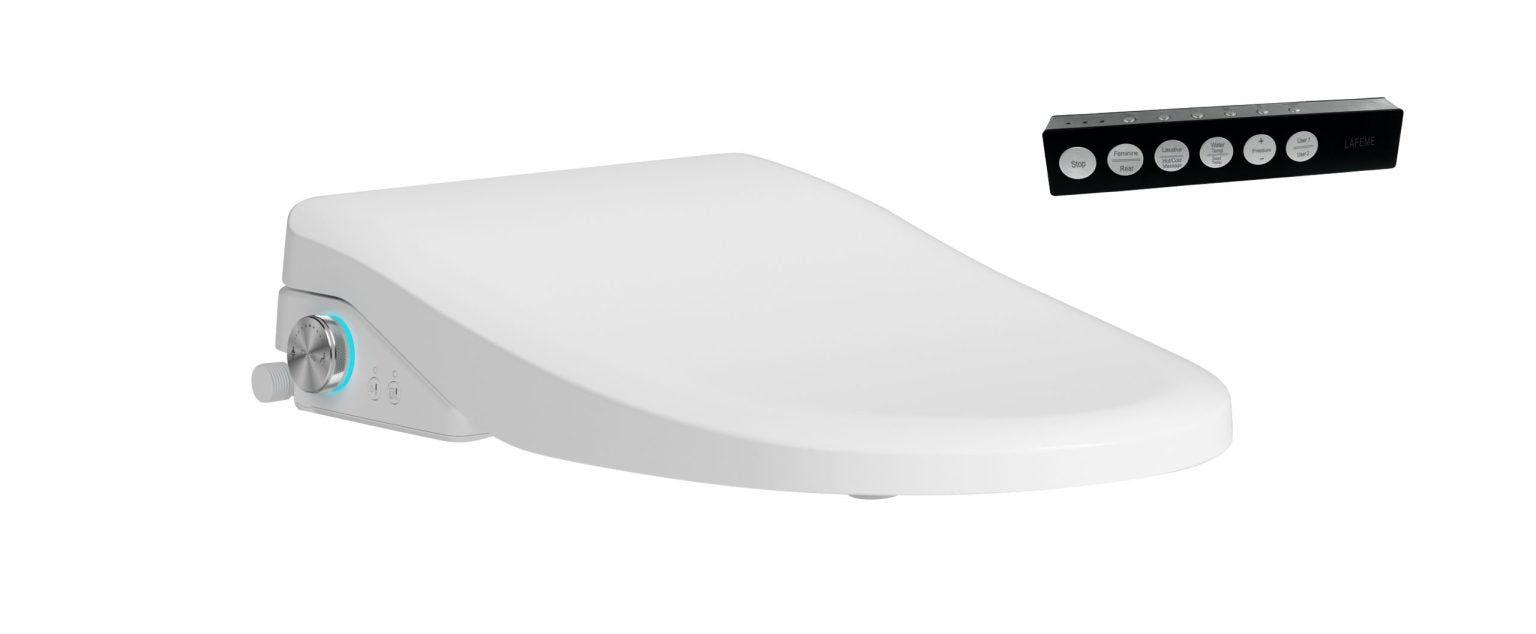 Catania Standard Bidet Seat White - BS35-S