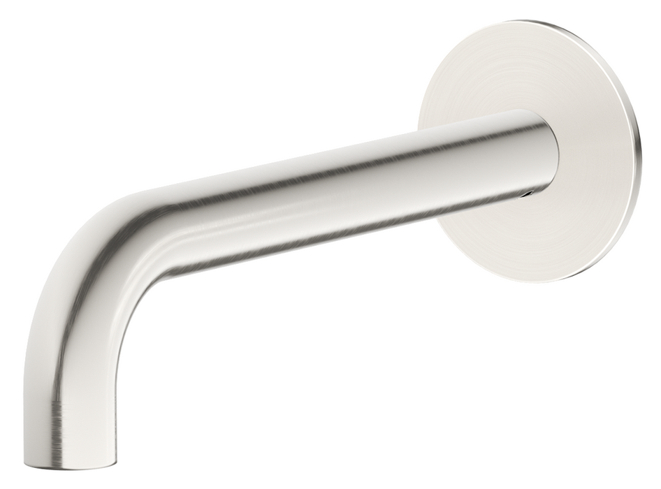 Mica 250mm Bath Spouts Brushed Nickel  - BTH-5-25-BN