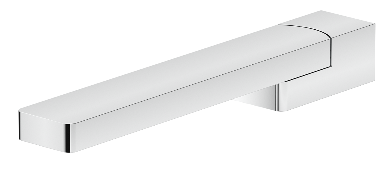 Cresta Swivel Bath Spout Chrome - BTH-SQSWVL