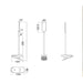 Buy Clamp Lamps Australia BUDDY LED Rechargeable Clip Lamp White 6500K - BUDDY