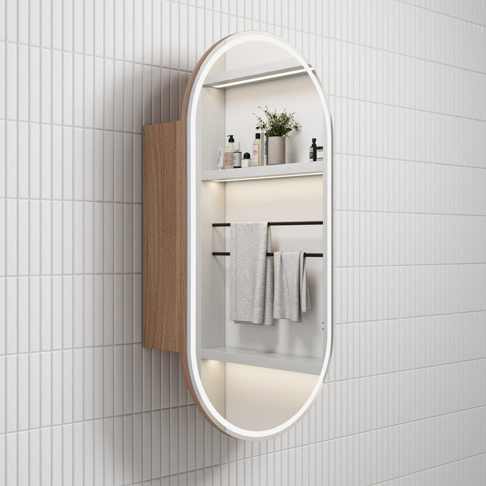 Beau Monde LED Shaving Cabinet 3CCT Mia With Frameless - LSCBM-450-MIA
