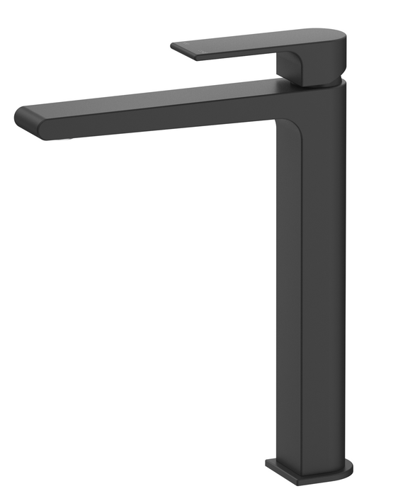 Beki Tall Basin Mixer Black - BMB-8-TALL-BLK