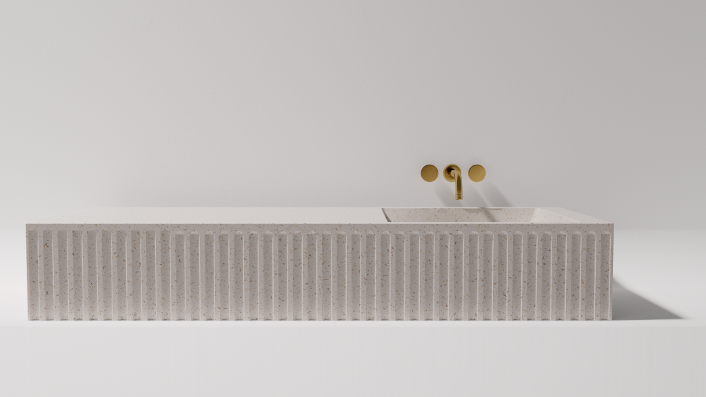 BRIZA 1200mm Wall Hung Basin - PB8007