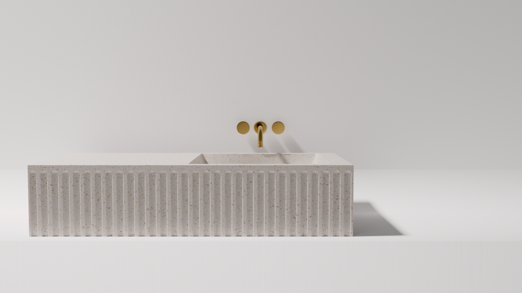 BRIZA 900mm Wall Hung Basin - PB8006