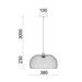 Buy Pendant Lights Australia Interior Natural Bamboo Finish 1 Light Pendant 380mm - CANASTA1