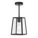Buy Pendant Lights Australia Cantena 1 Light Small Pendant Black  - CANTENA PE15-BK