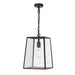 Buy Pendant Lights Australia Cantena 1 Light Large Pendant Black - CANTENA PE25-BK