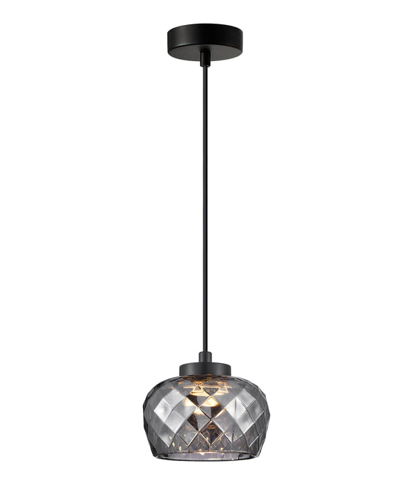 Caramelle LED Pendant Light Smokey Black 5W TRI Colour - CARAMELLE1