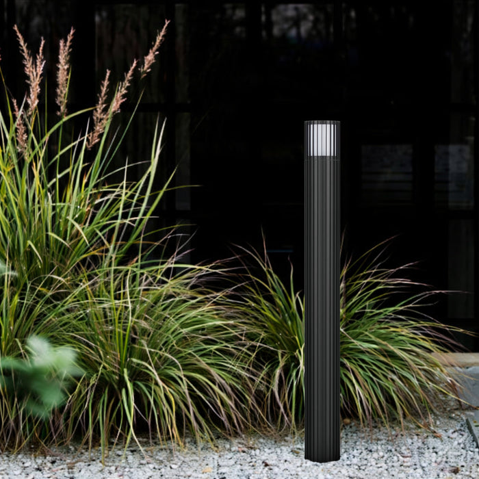 Cashel Exterior Bollard Light Black - CASHEL EX.P-BK