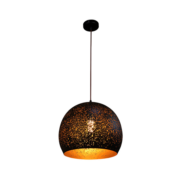 Buy Pendant Lights Australia Celeste 1 Light Pendant Black With Dome Shape Shade - CELESTE2