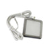 Buy Recessed LED Downlights Australia Square Under Bench Downlight 12V White Stainless Steel 5000K - CLALEDSQSCUBCW