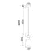 Buy Pendant Lights Australia CLESSIDRA Ellipse Pendant Light Brass Opal - CLESSIDRA2
