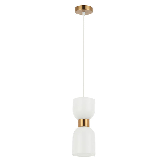 Buy Pendant Lights Australia CLESSIDRA Ellipse Pendant Light Brass Opal - CLESSIDRA2