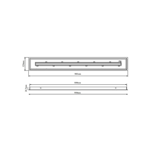 Buy Ceiling Canopies Australia Cluster Pendant Canopy Rectangular White Max 11 Lights - CLUSTER3