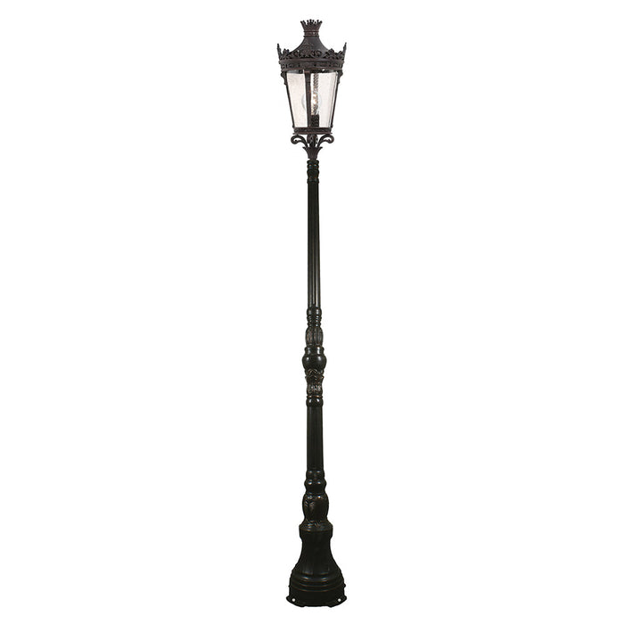 Buy Post Lights Australia Crown Post Light Large On Domain Antique Bronze Aluminium - 1000837