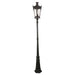 Buy Post Lights Australia Crown Post Light Large Single Standard 3 Piece Antique Bronze Aluminium - 1000832