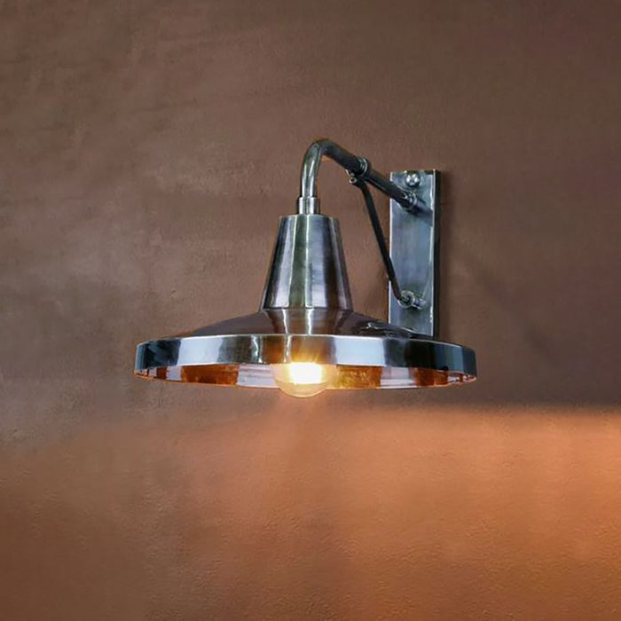 Buy Wall Sconce Australia Trinity Wall Sconce Antique Silver Brass - ELPIM31536AS
