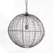 Buy Pendant Lights Australia Cray Ball Medium 1 Light Wire Weave Ball Pendant Antique Copper - ZAF10320