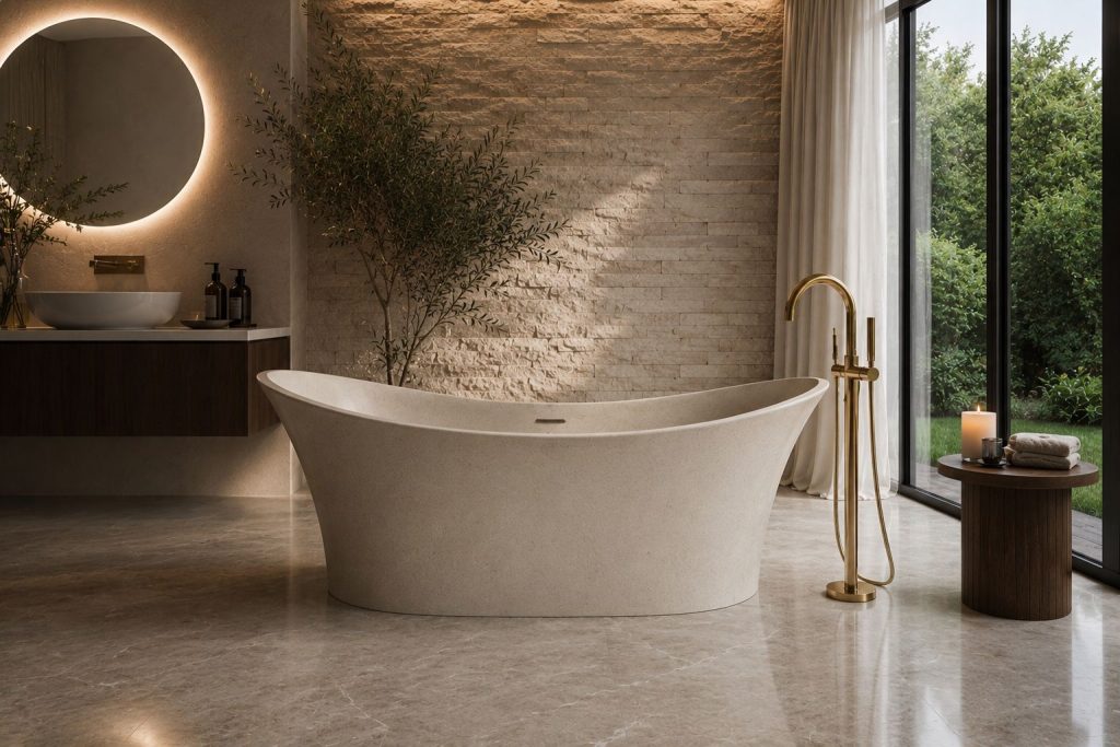 CROWN - Freestanding Stone Bath - PB4020
